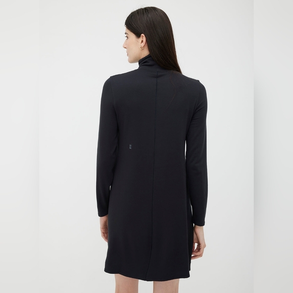 🇨🇦 Kit and Ace "Upgrade" Brushed A-Line French Terry Dress, XS Black, ✨️NWT✨️ - Picture 4 of 13